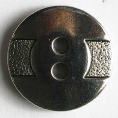 18mm Antique Silver Button