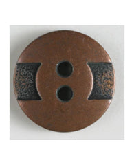 18mm Copper Button