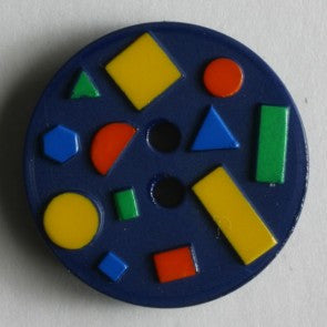 9/16" Confetti Buttons