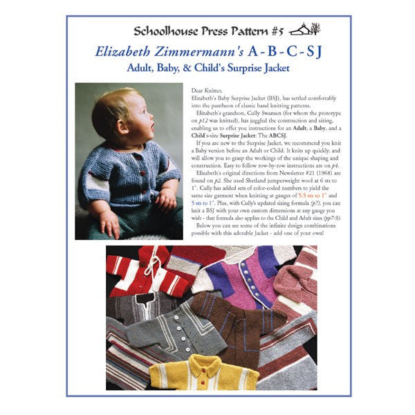 EZ s Surprise Jacket Print Copy Island Wools