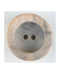Light Peach Chunky Button 20mm