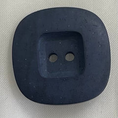 Navy Square Button 28mm