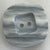 Grey Square Button 28mm