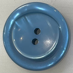 Light Blue Button 23mm