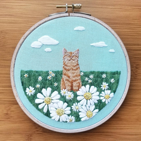 Happy Place Embroidery Kit