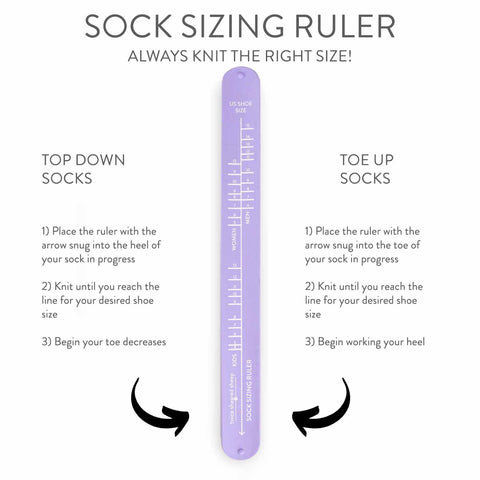 Sock Ruler Bracelet
