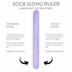 Sock Ruler Bracelet