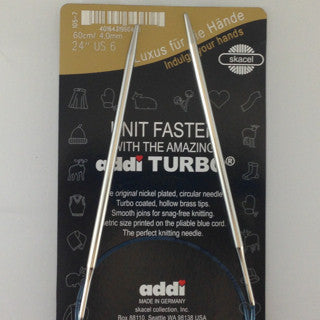 24" Addi Turbo Circular Needle