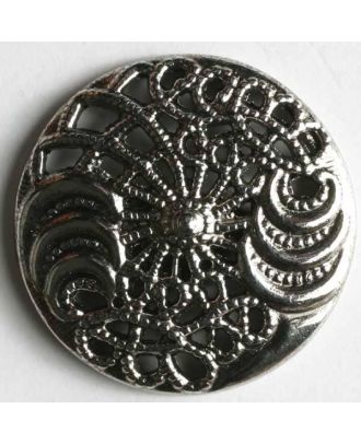 20mm Antique Silver Button