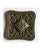 Square Antique Brass Metal Button