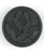 Black Embossed Leaves Button