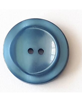 18mm Blue Button