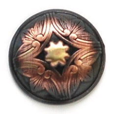 Copper Design Button