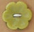 Green Lotus Flower Button