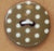 Dark Green Polka Dot Button