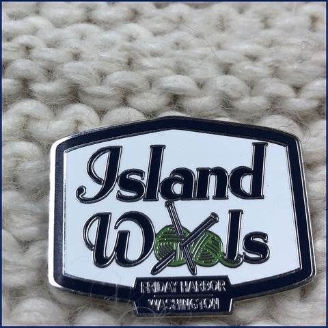 Island Wools Enamel Lapel Pin