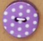 Lavender Polka Dot Button