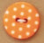 Orange Polka Dot Button
