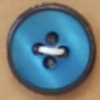 Shiny Blue Button