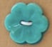 Turquoise Lotus Flower Button