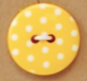 Yellow Polka Dot Button
