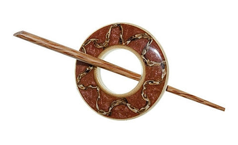 Copper Elepante Shawl Pin