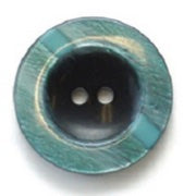 30mm Mint Aurora Button