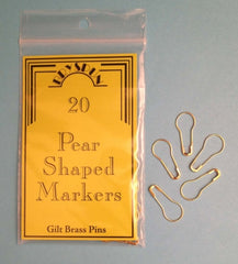 Pear-shaped Safety Pins