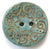 Blue Coconut Spirals Buttons