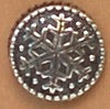 Norwegian Snowflake Button