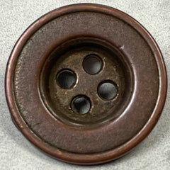 Antique Copper Metal Button 4