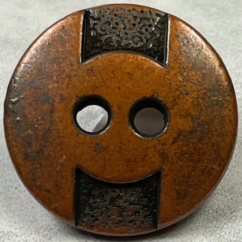 Copper Metal Button 2