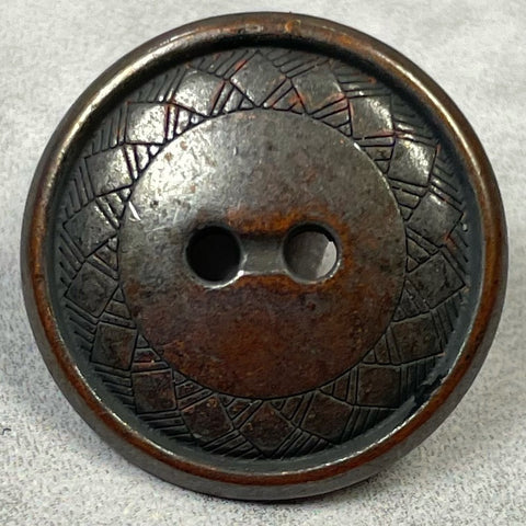 Copper Metal Button 2