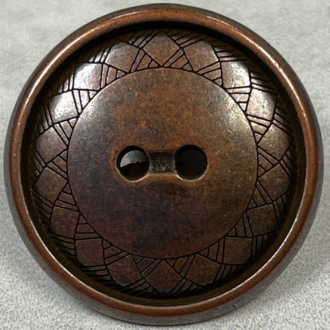 Copper Metal Button